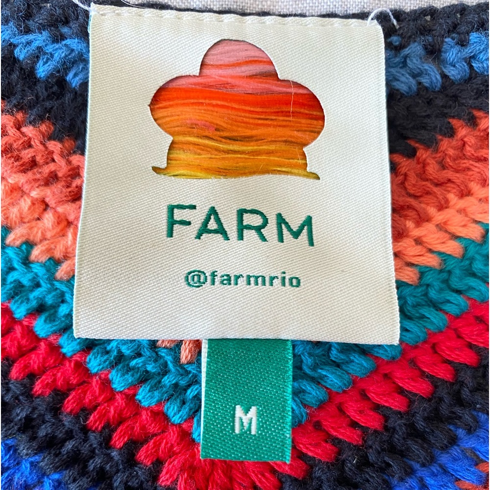 FARM Rio Multicolor Chevron Sweater - Picture 4 of 12